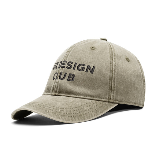 UX Design Club Denim Baseball Cap